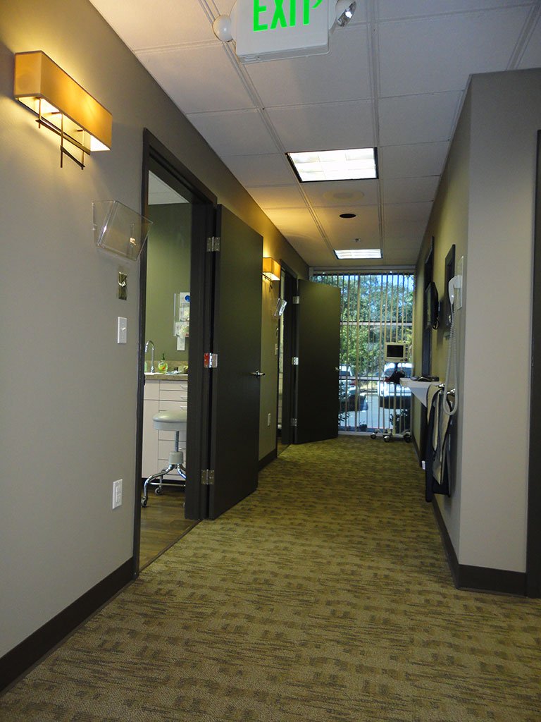 Folsom office hallway