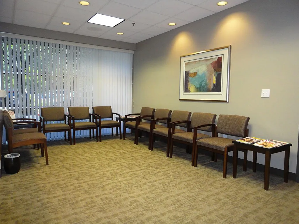 Folsom office waiting room