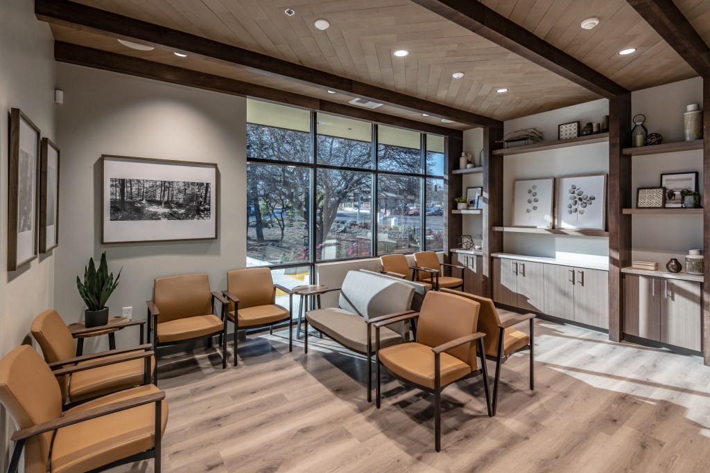 Auburn office resting area